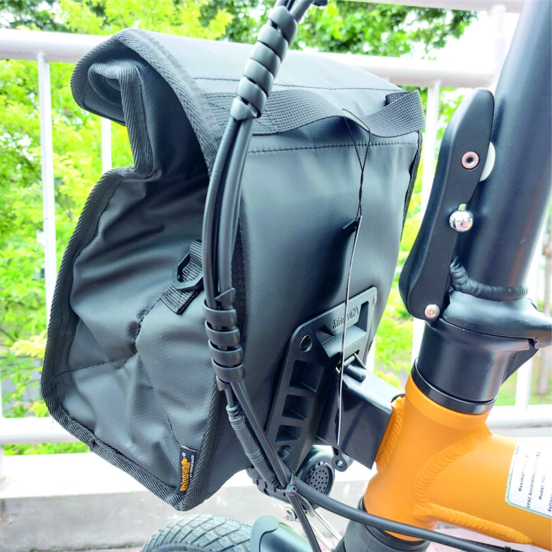 Front Bag Front Carrier for Folding Foldable Electric Bicycle ebike waterproof