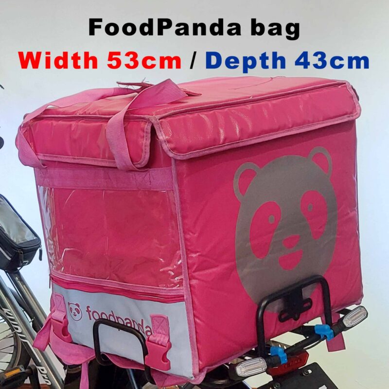 Adjustable delivery rack, 0.7kg only! one rack fits all bags in SG - Image 3