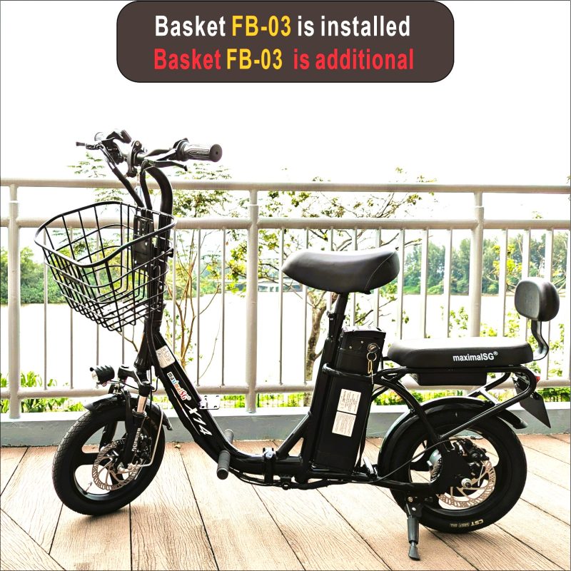 PMD-F-07X Escooter Electric Scooter 14" Battery detachable UL2272 LTA approved - Image 7