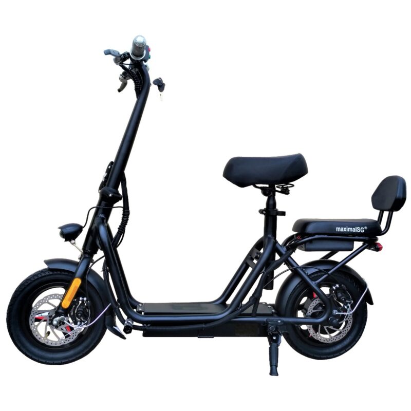 PMD-F-09S 12.5AH / PMD-F-09, 48V Foldable / Seated Electric Scooter - Image 3