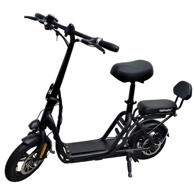 PMD-F-09S 12.5AH / PMD-F-09, 48V Foldable / Seated Electric Scooter - Image 2