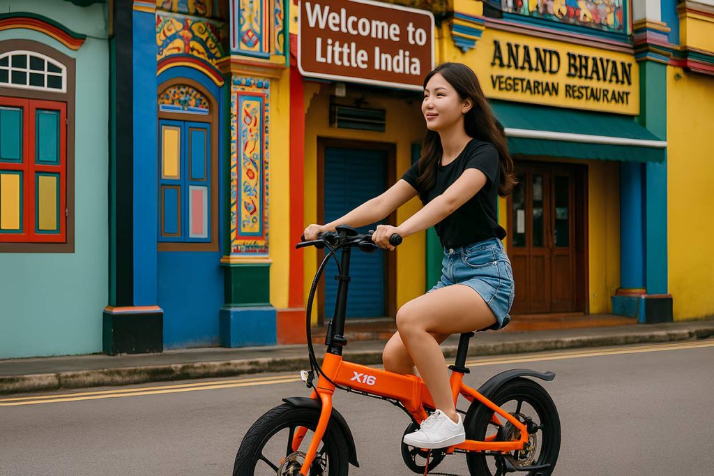 Bicycle with Electric Motor in Singapore