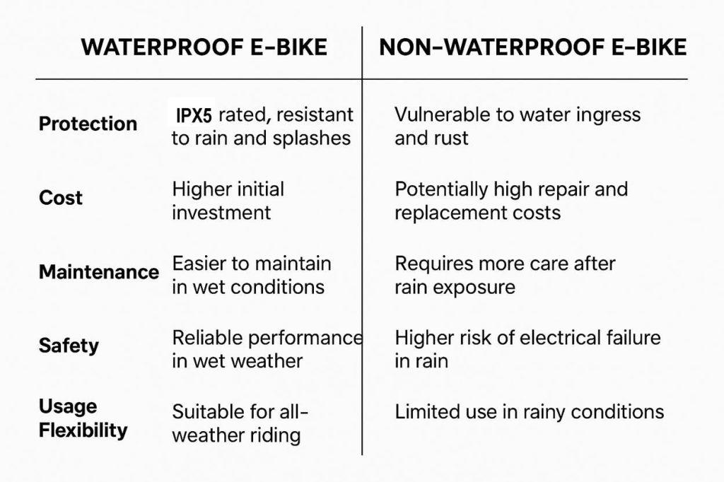 waterproof ebike Singapore’s Rainproof E Bike, X20 & X16
