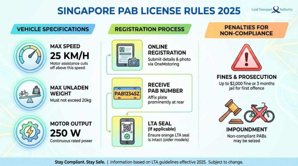 PAB License Rules in Singapore 2025