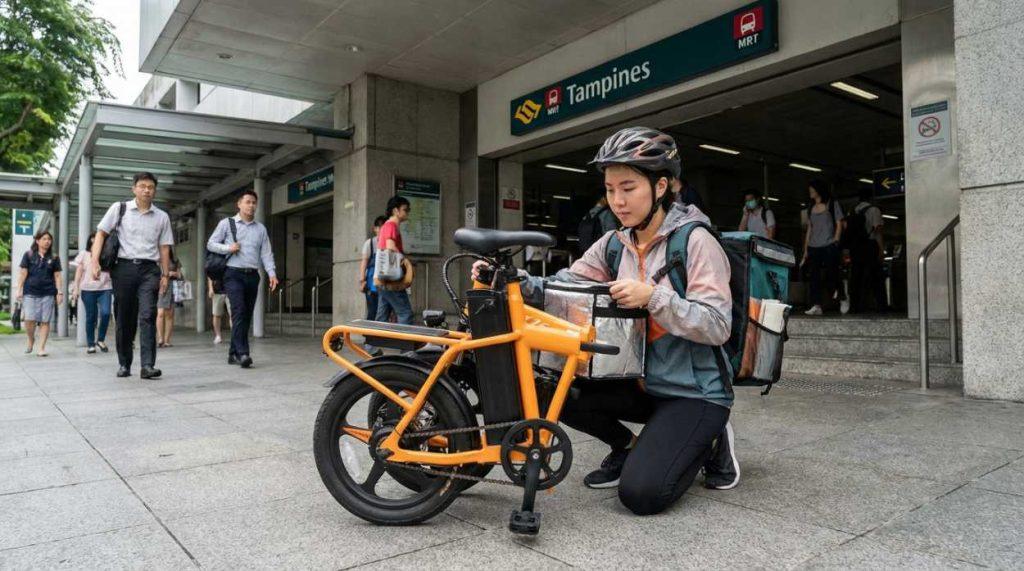 food delivery ebike singapore