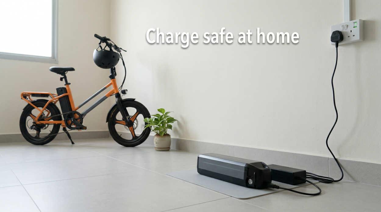 Ebike Battery Safety | HDB Charging Guide for Singapore