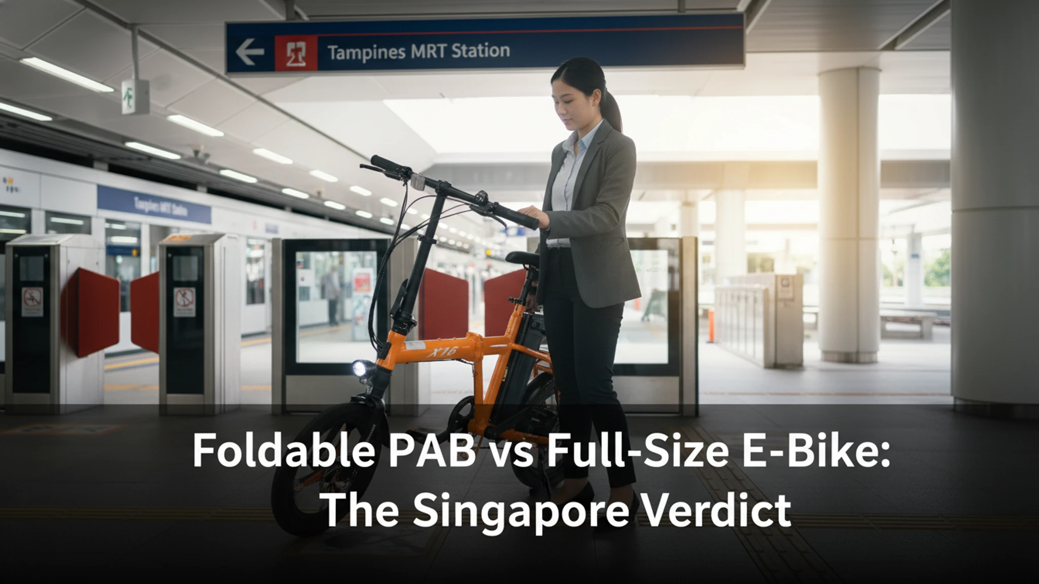 foldable PAB singapore ebike
